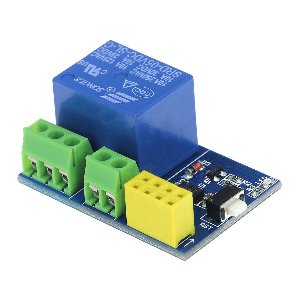Module Relais ESP8266 ESP-01 – Contrôleur WiFi 5V pour Automatisation IoT –