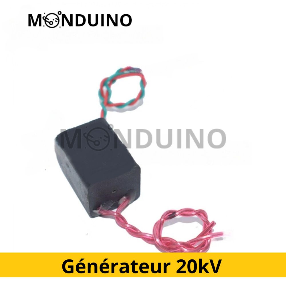 Générateur Haute Tension 20kV module 3.6V Arc électrique allumage Flyback