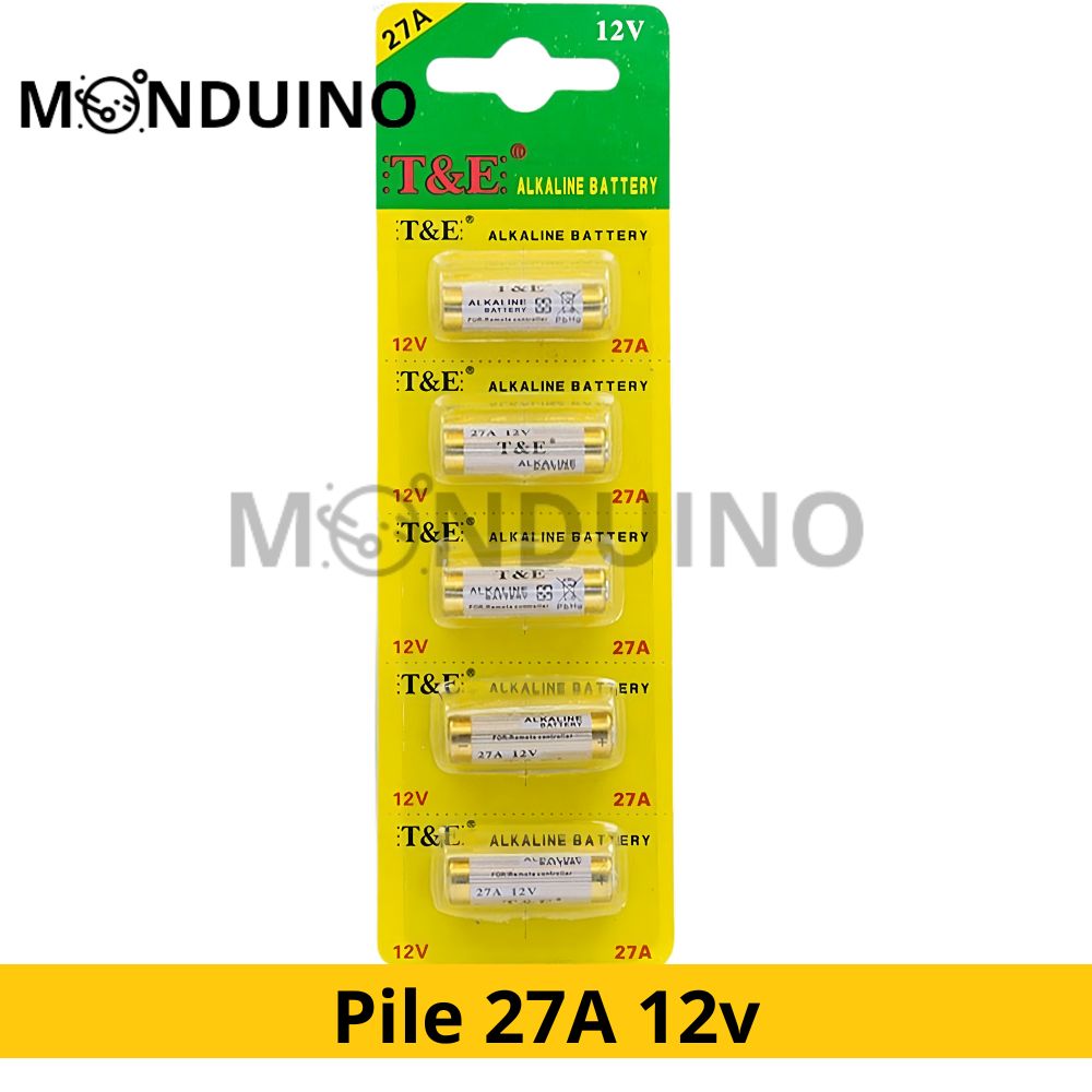 Pile 23A alcaline 12V - V23GA - L1028 - MN21