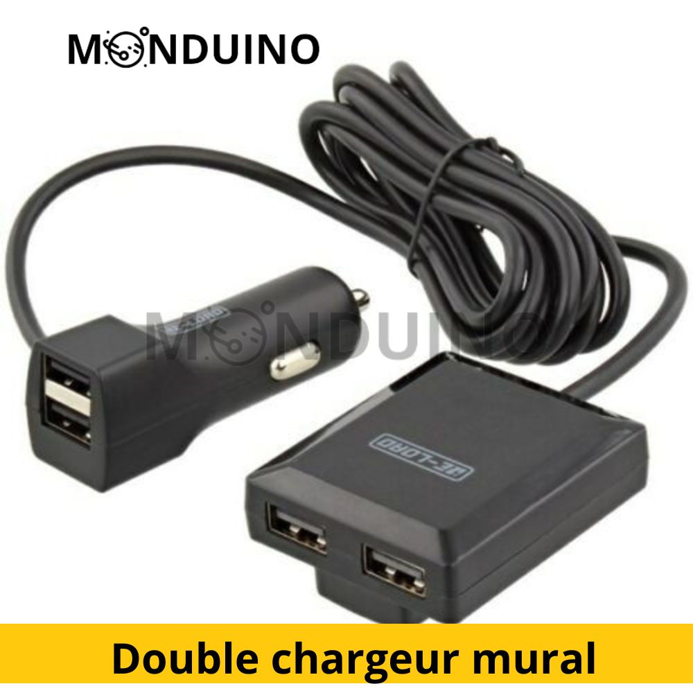 Dual USB Re-load Wall Charger – MONDUINO
