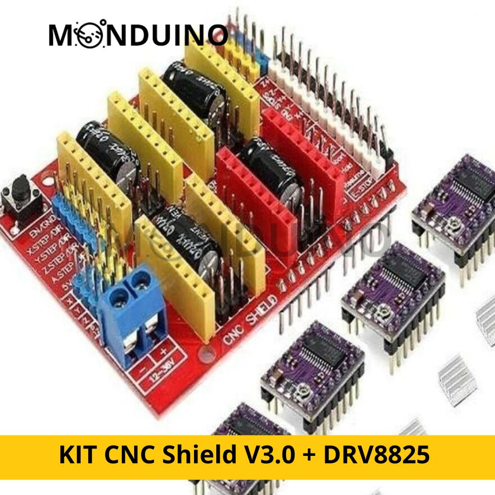 CNC Shield V3.0 & DRV8825 Driver KIT