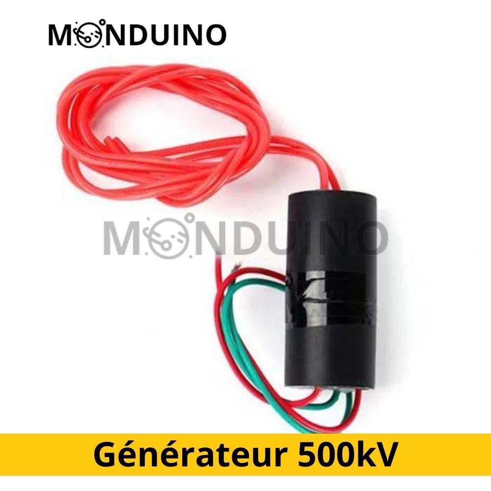 Générateur Haute Tension 500kV module 6-12V Arc électrique