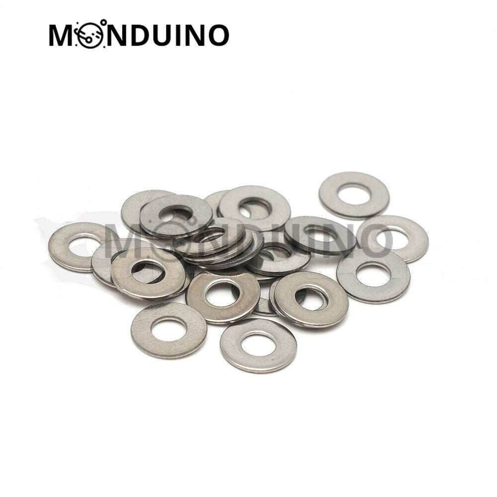 Rondelles moyennes inox A2 M1.6 à M8 - Monduino B-51