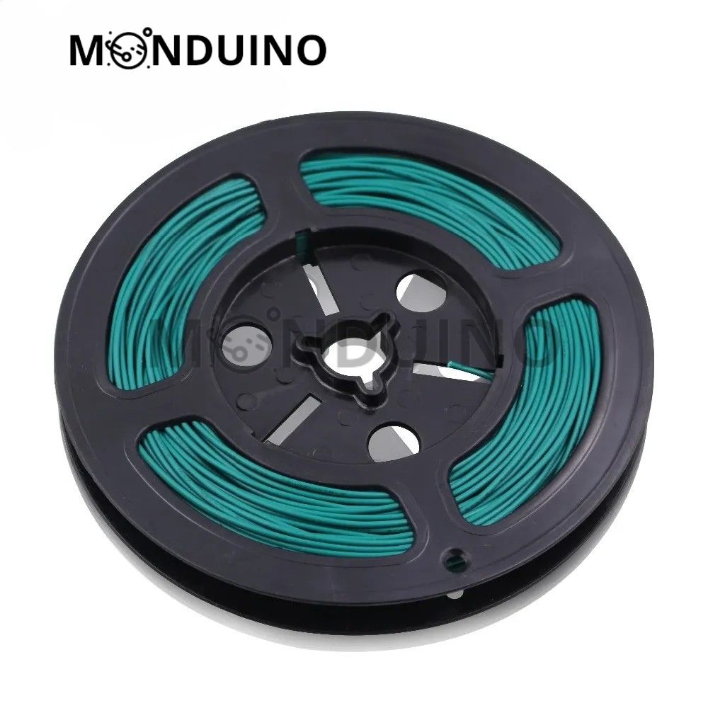 Fil électrique silicone souple 24 AWG 0,2 mm² cuivre multibrin - 1 à 100 m - Monduino B-22