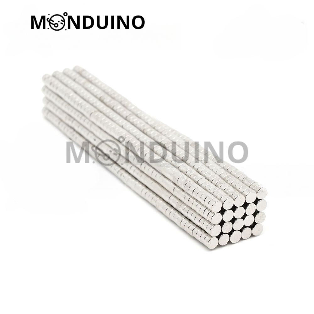 Aimants Néodyme rond disque puissant - 2 à 20mm - 5 pcs Rare earth magnets