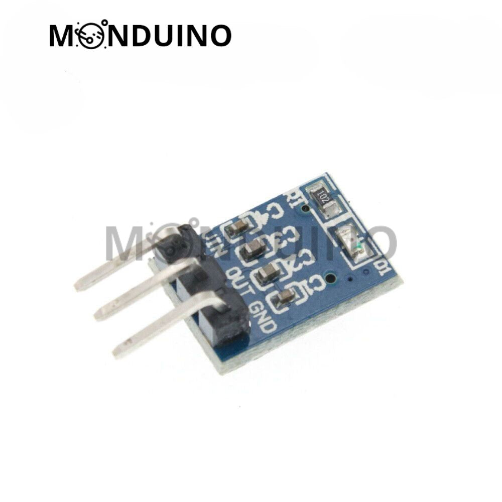 Module régulateur de tension AMS1117 5V vers 3,3V 800mA - Monduino A-115