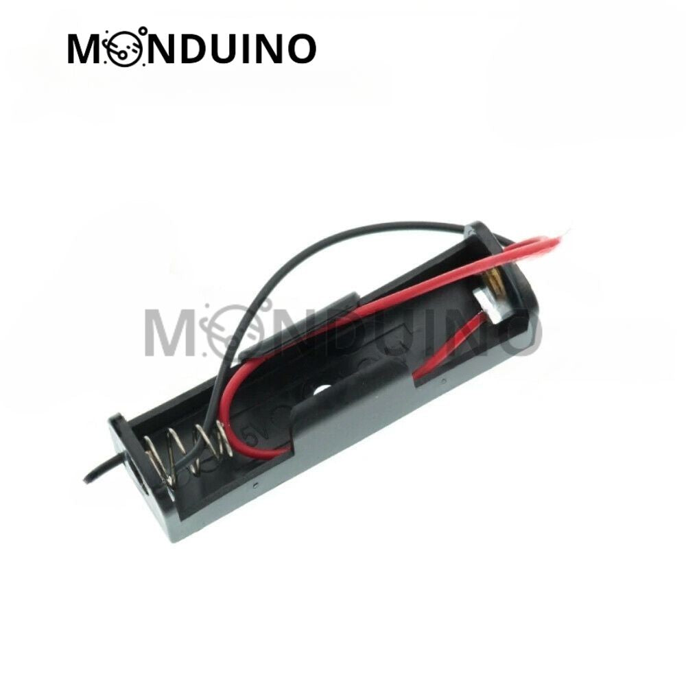 Support Boîtier Porte-Piles AA LR6 – Coupleur Batterie 1 à 4 Piles – Boîtier Alimentation – Monduino B-56