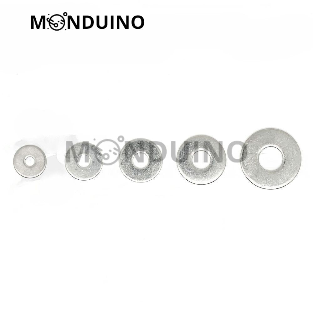 Rondelles larges inox A2 M3 à M8 - Monduino B-54