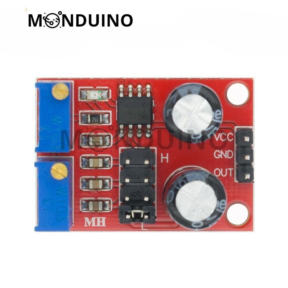 NE555 Module générateur de signaux impulsions carré 5-12V Fréquence + duty cycle - Monduino B-11