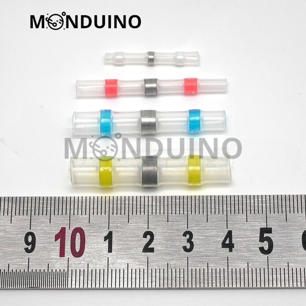 Manchon de soudure thermo rétractable - Tube d'épissure 0.5-1-1.5-2.5-4-6 mm² - Monduino A-20