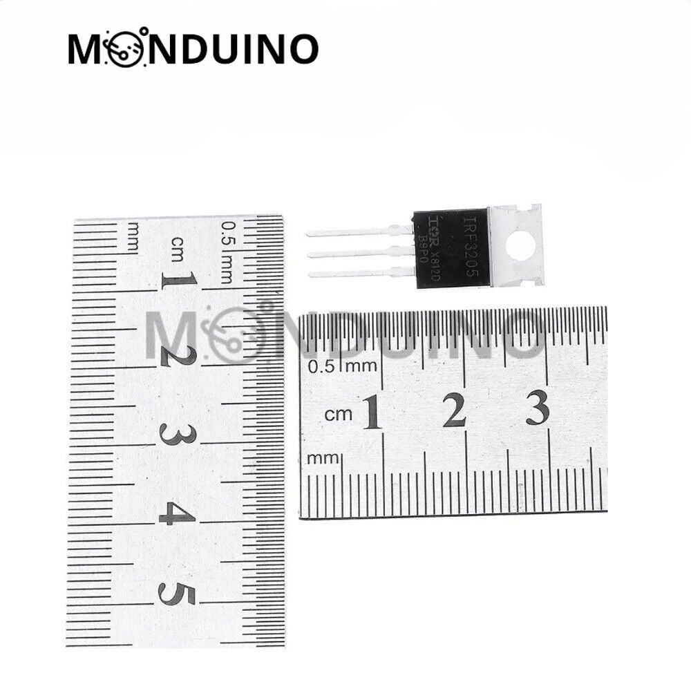 IRFZ44N Transistor MOSFET-N 55V 49A TO-220 - Par lots de 1 à 50 pcs