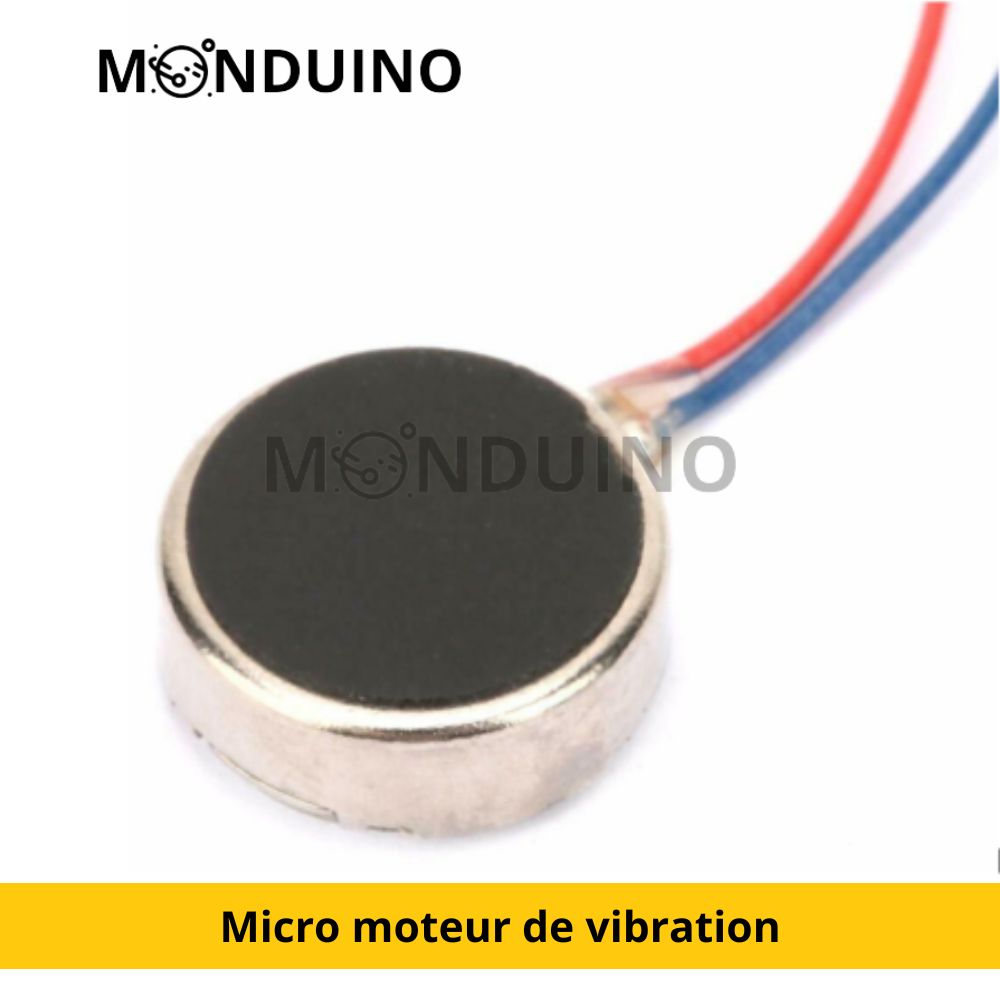 Micro Vibromoteur compact à haute vitesse 11 000 tr/min pour jouets et téléphones