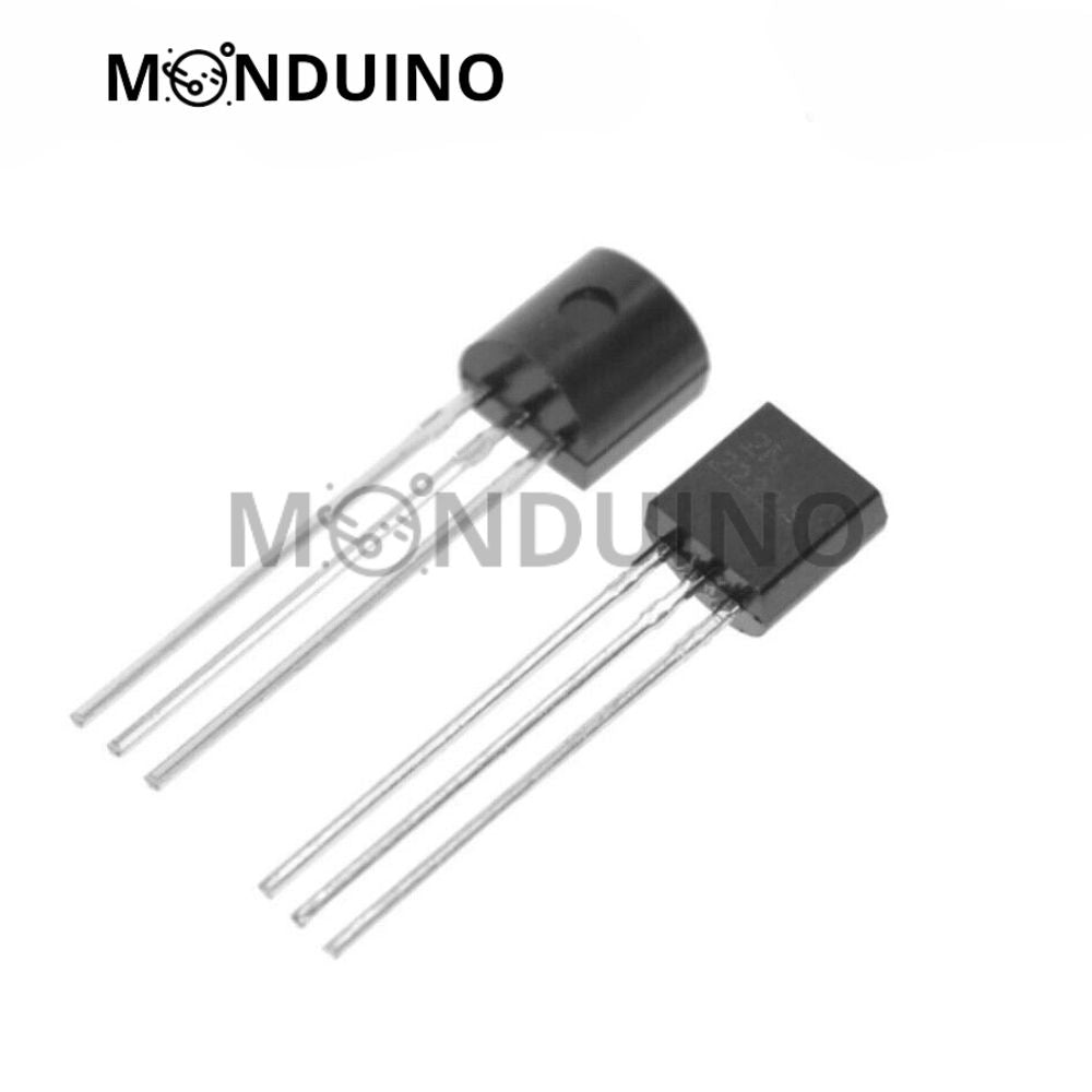 Lot de transistors 2N2222 NPN TO-92