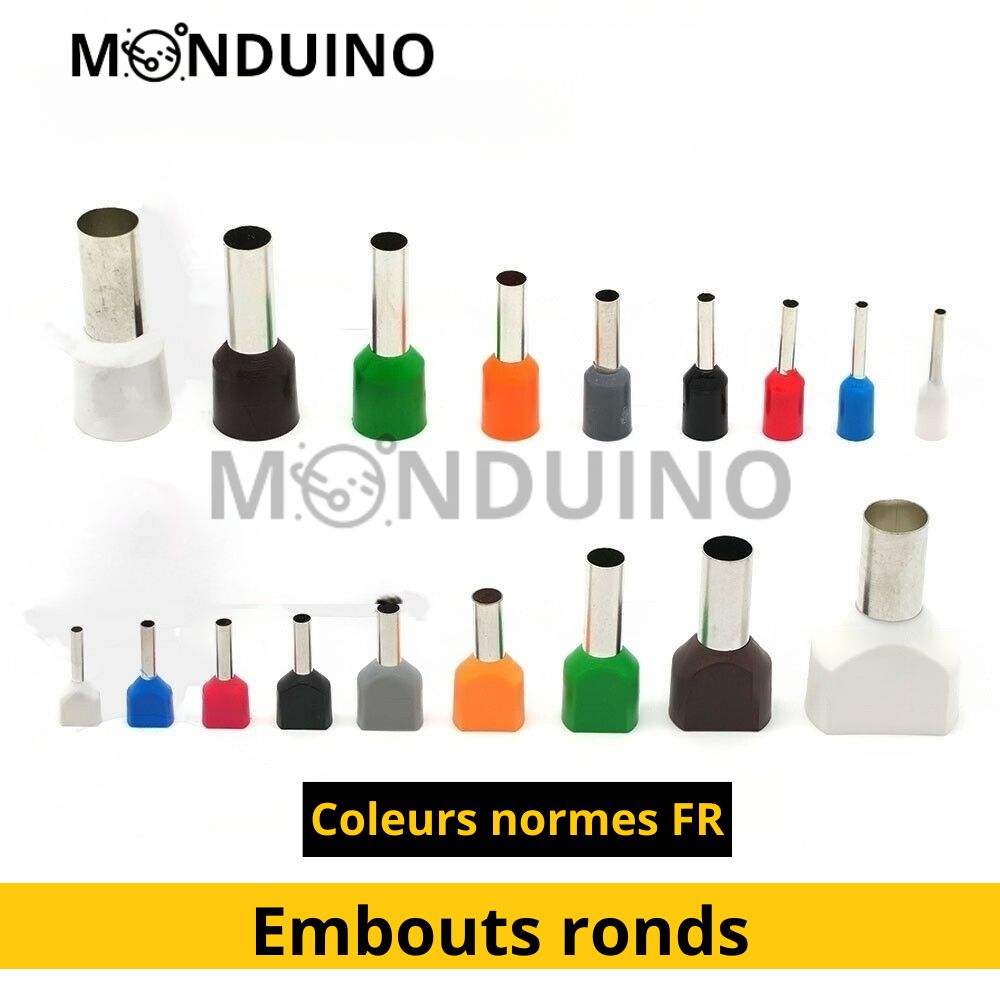 Embouts de câblage simples, embout de cablage Embouts de câblage simples, embout de cablage