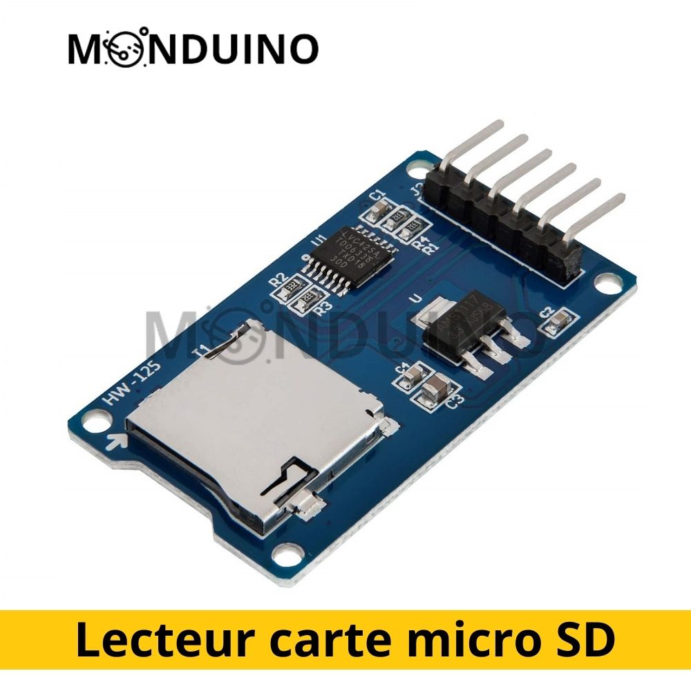Micro SD Card Reader for Arduino - Micro SD TF Card Module SPI