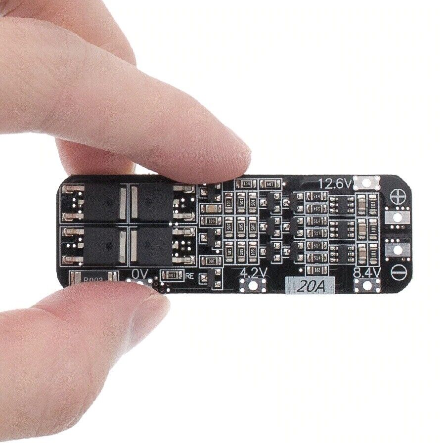 Carte de protection BMS 3S 20A pour chargeur de batterie Li-ion Lithium 18650