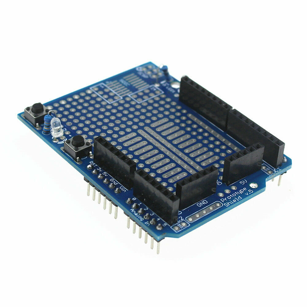 Carte de prototypage pour Arduino UNO + Breadboard, Prototype Shield Protoshield