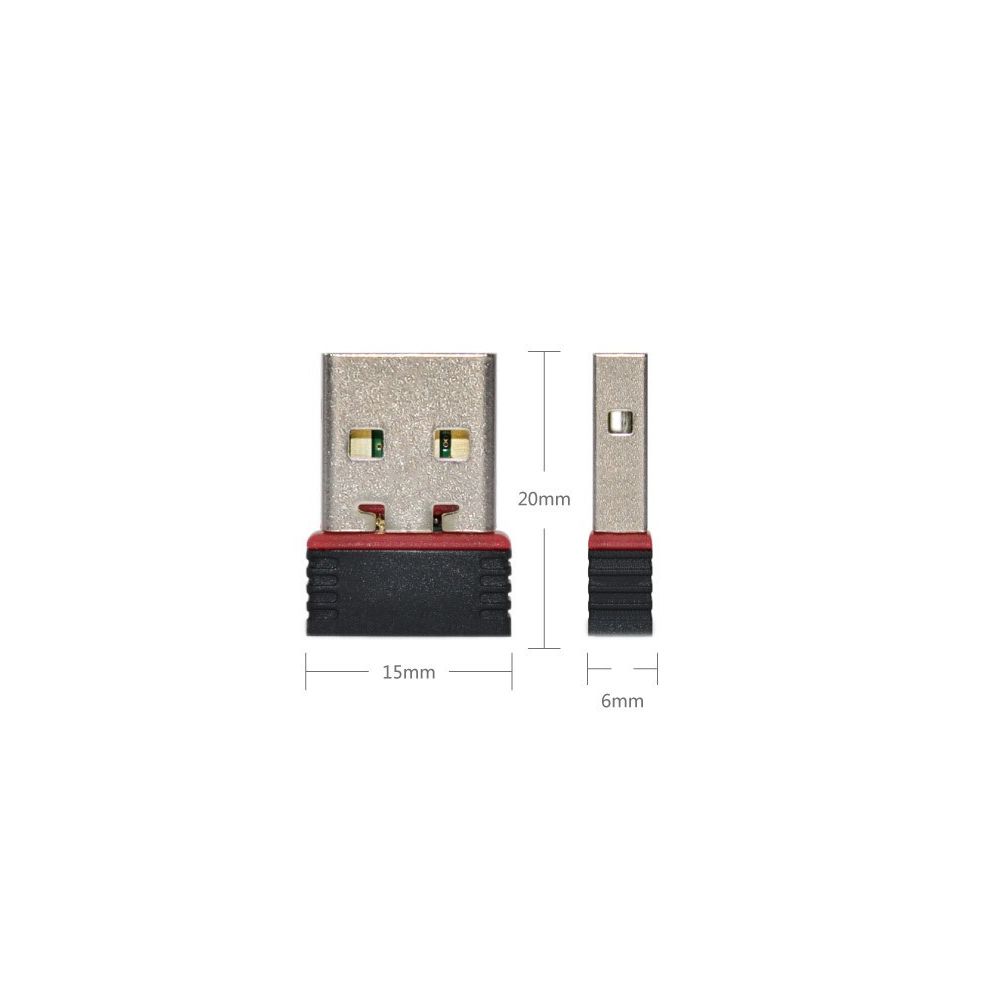 MINI WIFI USB KEY WIRELESS ADAPTER WIRELESS NETWORK DONGLE 150MBPS 802.11N/G/B