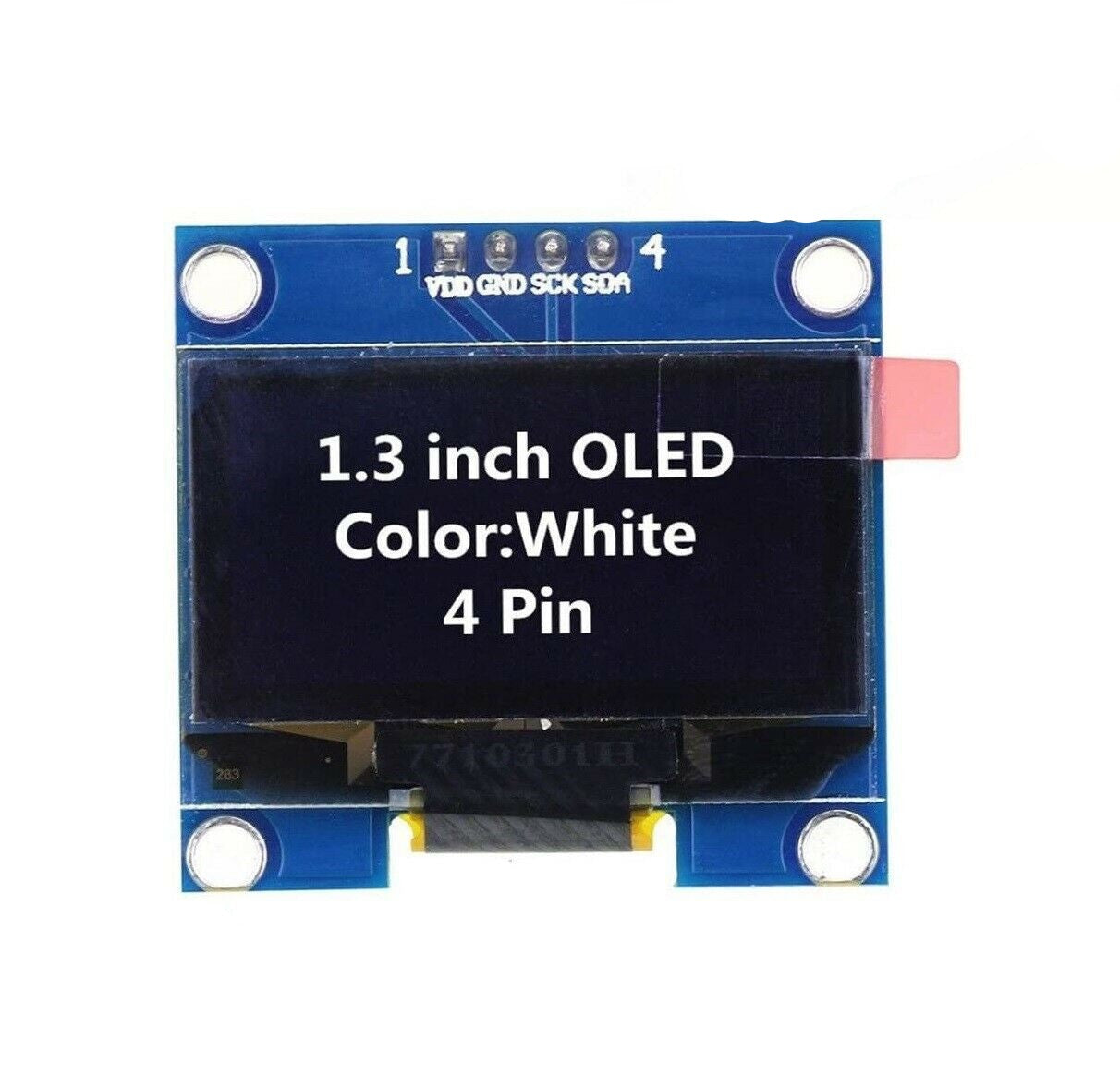 1.3 inch 128 x 64 Pixel IIC OLED Display for Arduino and Raspberry Pi