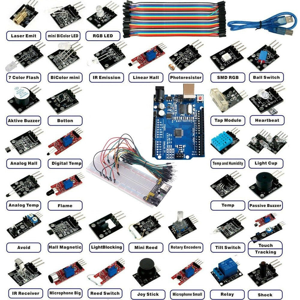 Arduino starter kit with 37 modules, Starter Kit