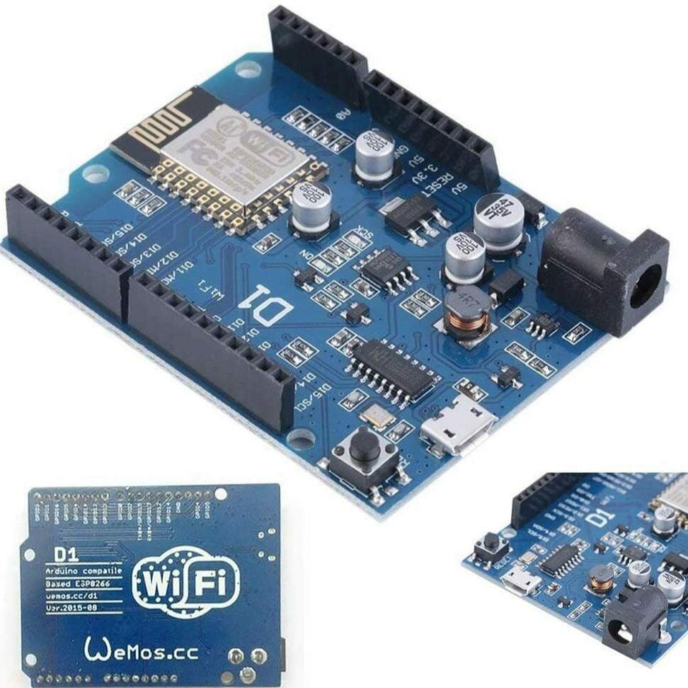 D1 Wifi Board ESP8266 Wemos Nodemcu Arduino comp.