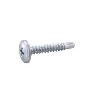 Self-Drilling Screw for Metal - Large Pan Head with Phillips Recess