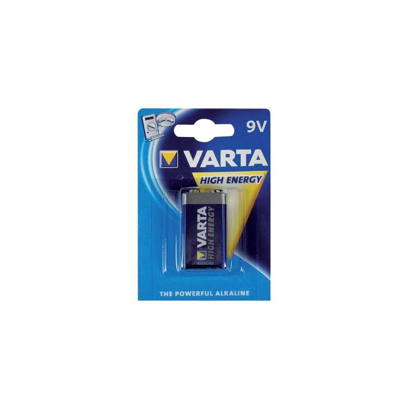 Pile 9V VARTA 6LR61 Alkaline 9V Battery