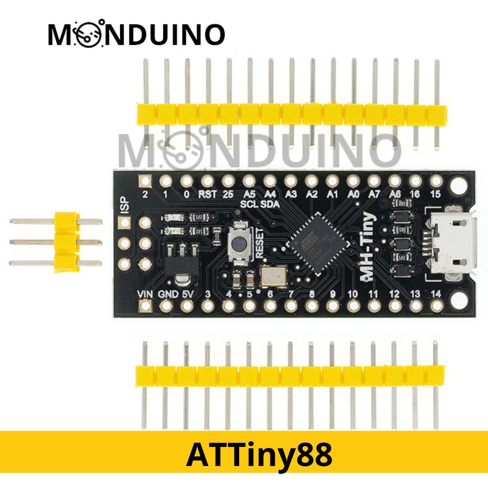 ATTiny88 Carte de développement TINY88 Compatible Arduino - Nano micro board