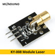 KY-008 Module Laser rouge 5V 650nm 5 mW - DIY mini diode 6mm pour Arduino