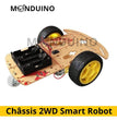 DIY 2WD Smart Robot Car Châssis Kit et Magnéto Vitesse Encoder