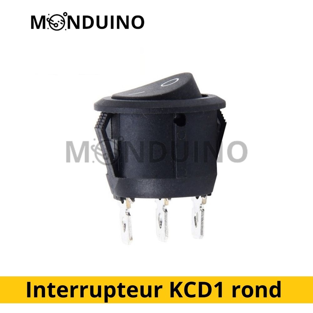 10 Interrupteurs à 3 Pin 3 broches, SPDT ON-OFF