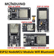 Module ESP32 NodeMCU avec Wifi et Bluetooth intégrés, disponible en différentes configurations de broches 30PIN et 38PIN pour une utilisation avec Arduino et Raspberry Pi