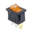 KCD1 Interrupteur à bascule lumineux 15x21 mm 230V 6A 2-3 positions encastrable