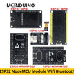 Module ESP32 NodeMCU avec Wifi et Bluetooth intégrés, disponible en différentes configurations de broches 30PIN et 38PIN pour une utilisation avec Arduino et Raspberry Pi