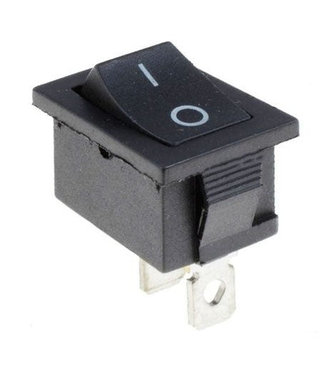 KCD1 Interrupteur à bascule lumineux 15x21 mm 230V 6A 2-3 positions encastrable