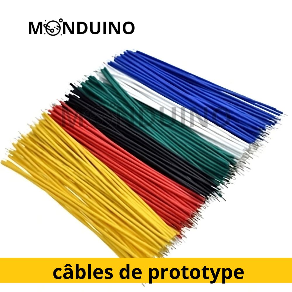 300pcs 10Cm Soldering PCB Prototyping Cables For Arduino DIY