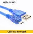 Câble USB pour Arduino Nano & Uno & Mega
