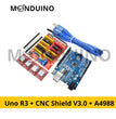 Kit d'imprimante 3D CNC Shield + UNO R3 Board +4 pilotes A4988 Arduino