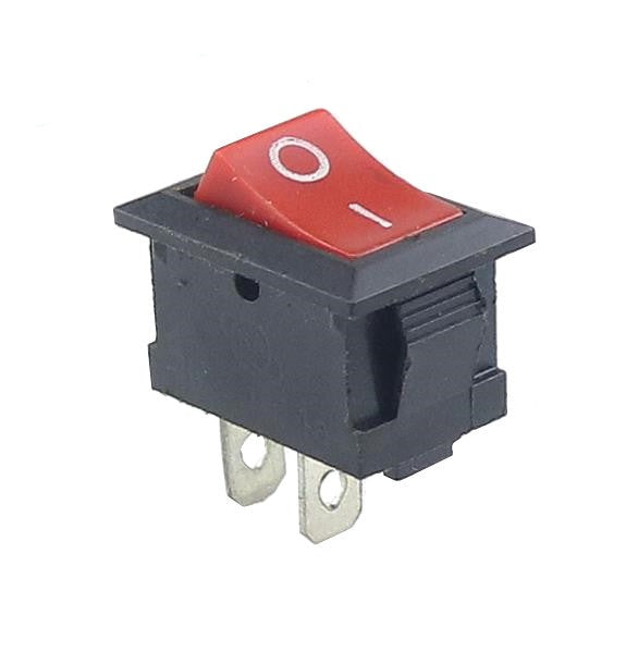 KCD1 Interrupteur à bascule lumineux 15x21 mm 230V 6A 2-3 positions encastrable