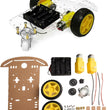 2WD Smart Robot Car Chassis for Arduino Roboter Batterybox &amp; Motoren