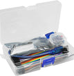 Kit d'horloge en temps réel - Module d'horloge DS3231 AT24C32 + Pilote de carte Micro SD + Carte de développement Nano V3.0 + Écran OLED 128X64 + Buzzer + Fils de connexion et breadboard