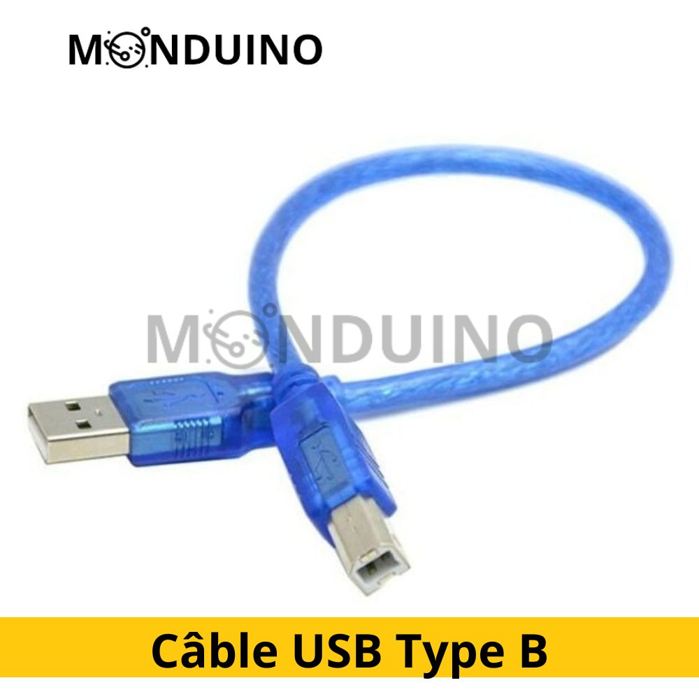 Câble USB pour Arduino Nano & Uno & Mega