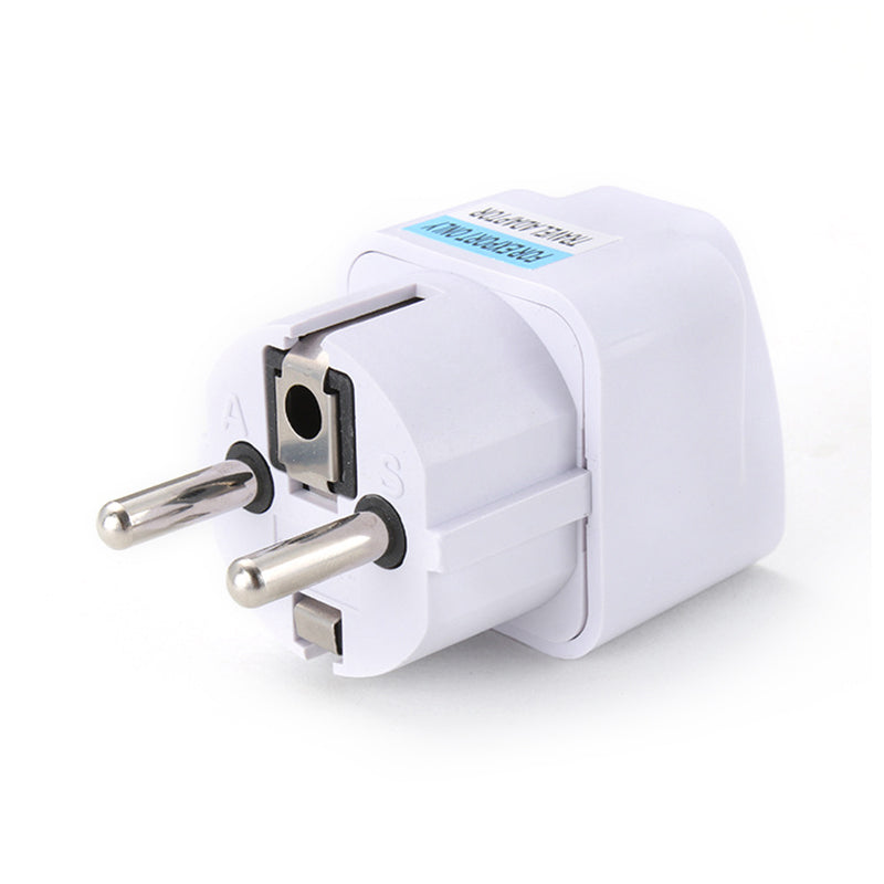 Adaptateur de voyage universel - Monde vers France/Europe, Blanc