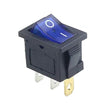 KCD1 Interrupteur à bascule lumineux 15x21 mm 230V 6A 2-3 positions encastrable