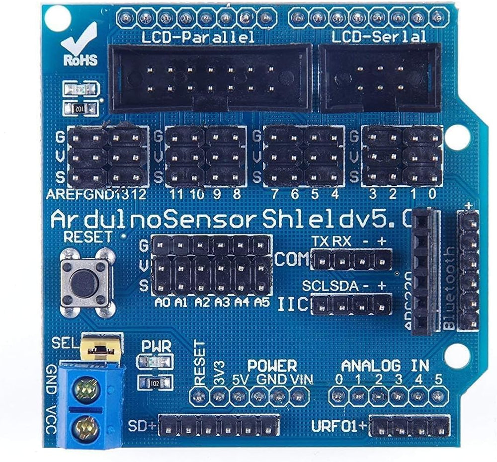 Shield d’Extension UNO R3 – Carte Expansion GPIO SHIEV500 [D-26]