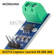 ACS712 Capteur de courant 5A 20A 30A - Module ampèremètre sonde Hall