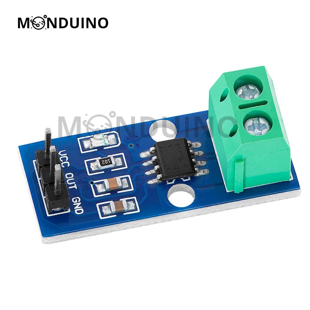 ACS712 Capteur de courant 5A 20A 30A - Module ampèremètre sonde Hall