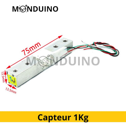 HX711 Module capteur poids pression 24-bit et sonde 1 5 10 20 kg