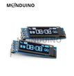 Écran OLED 0.91" 128x32 Module LCD I2C SSD1306 affichage blanc /bleu