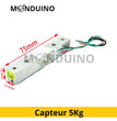 HX711 Module capteur poids pression 24-bit et sonde 1 5 10 20 kg